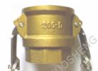 Brass Camlock Coupling Type D